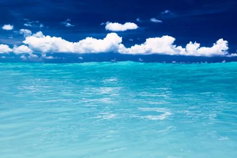 Summer sea background. Stock Photos