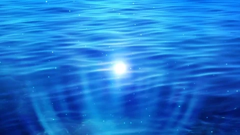 Summer sea waves blue background Stock Footage 111508152