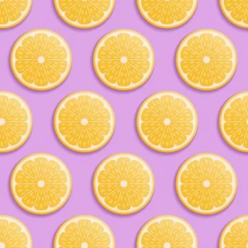 Summer seamless background Stock Illustration