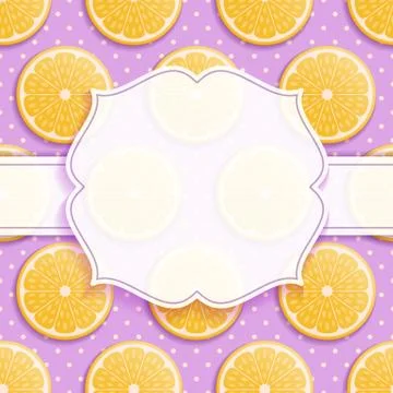 Summer seamless background Stock Illustration