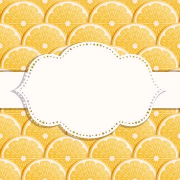 Summer seamless background Stock Illustration