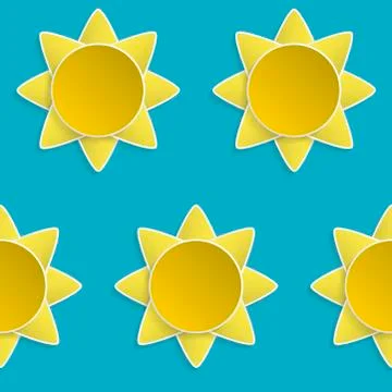 Summer seamless pattern, color Stock Illustration