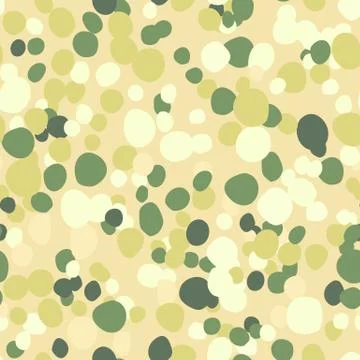 Summer seamless pattern with green and yellow colored rocks sihouettes. Light イラスト素材