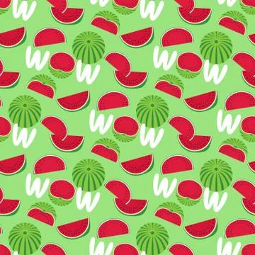 Summer seamless pattern Stock Illustration