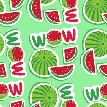 Summer seamless pattern Stock Illustration