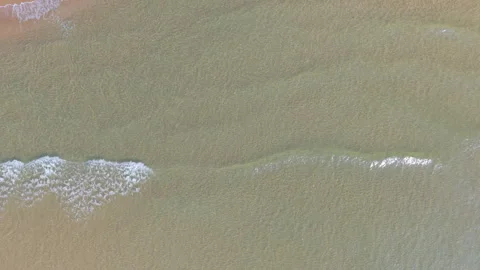 Summer seascape beautiful waves, blue sea water in sunny day Video stock 318116409