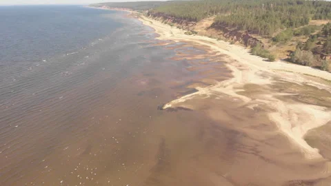 Summer Seashore Stock Footage 248716875