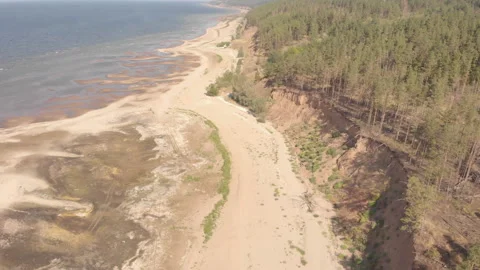 Summer Seashore Stock Footage 248718449