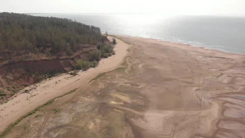 Summer Seashore Stock Footage 248854620