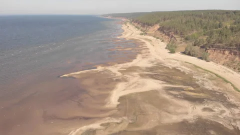 Summer Seashore Stock Footage 248854641