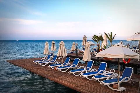 Summer by the Seaside Stock-Fotos