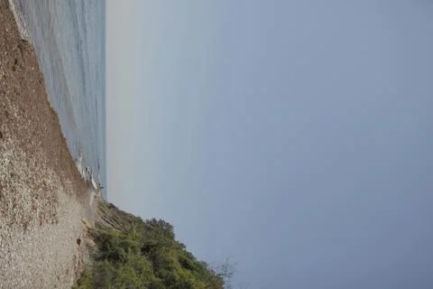 Summer seaside view Stock Photos