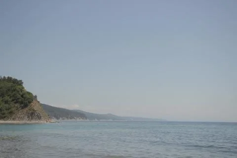 Summer seaside view Stock Photos