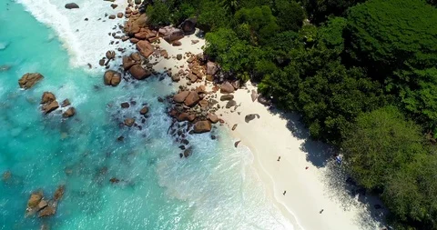 Summer in Seychelles 库存影片 99446881