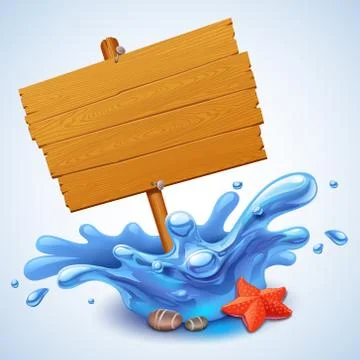 Summer sign Stock Illustration