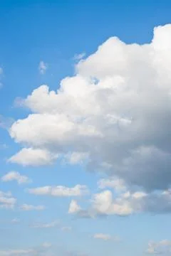 Summer sky and clouds Stock Photos