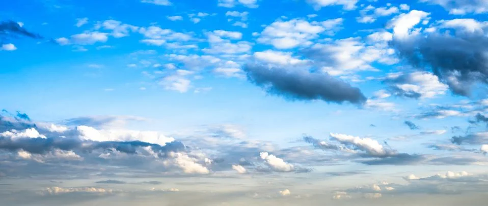 Summer sky and clouds Stock-Fotos
