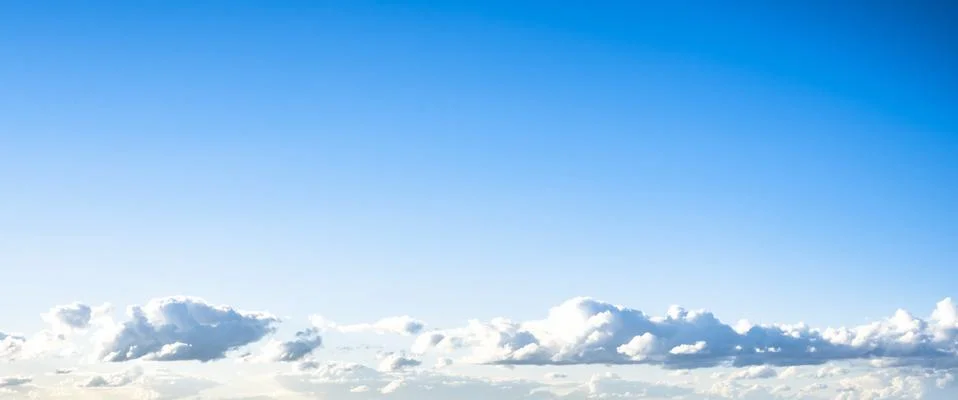 Summer sky and clouds Stock Photos