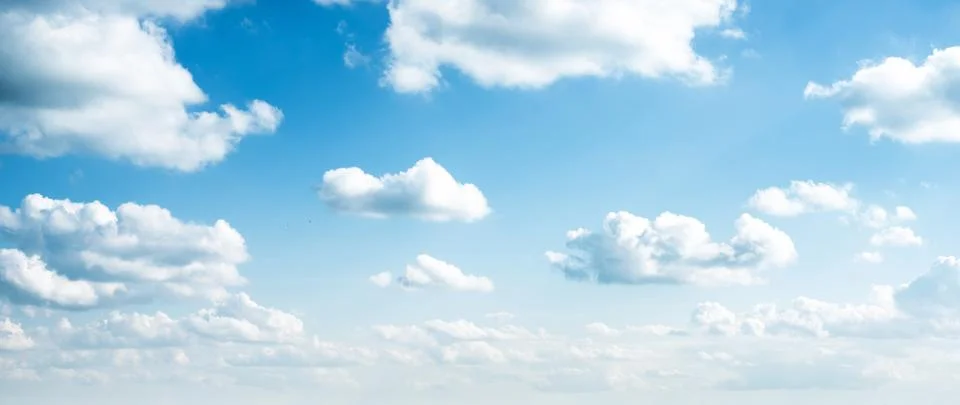 Summer sky and clouds Stock-Fotos