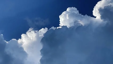 Summer Sky Epic blue clouds  Video stock 236258604