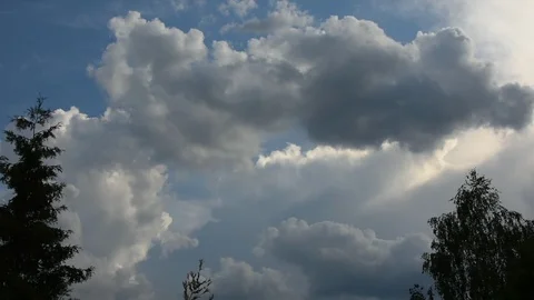 Summer sky  Stock Footage 111023493