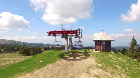 Summer Sky lift Stock Footage 63486573