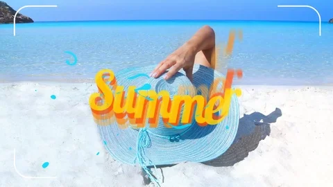 Summer Slideshow 스톡 After Effects
