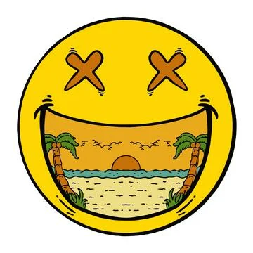 SUMMER SMILE Stock Illustration