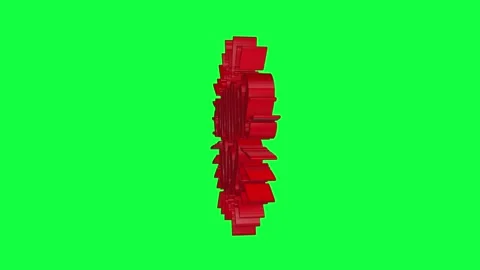 Summer Special Offer Animated 3D Icon with green screen background Stock Footage 313174728