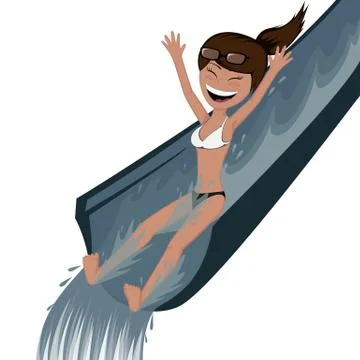 Summer splash! Stock Illustration