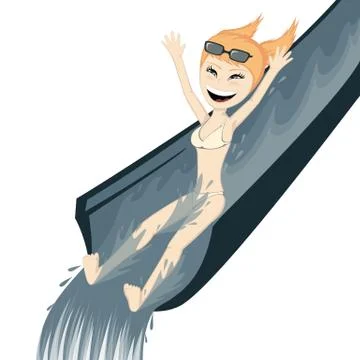 Summer splash! Stock Illustration