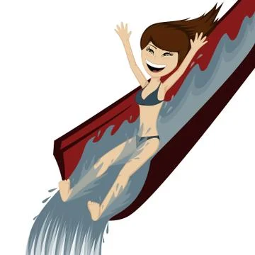 Summer splash! Stock Illustration