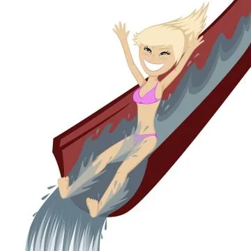 Summer splash! Stock Illustration