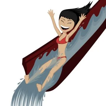 Summer splash! Stock Illustration