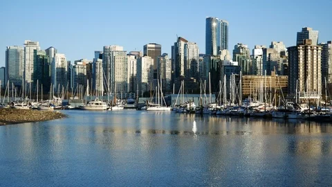 Summer of Stanley Park 2018, Vancouver British Columbia Canada Stock-Footage 99301241