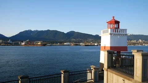 Summer of Stanley Park 2018, Vancouver British Columbia Canada 스톡 동영상 99301960
