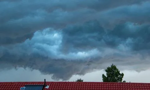 Summer storm activity Stock Photos