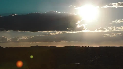 Summer Storm Approaching Stockbeeldmateriaal 34023863