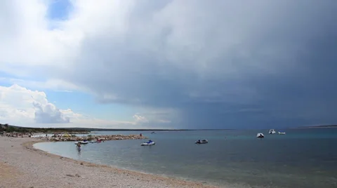 Summer Storm is Coming 2 Stock Footage 30863055