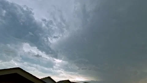 Summer Storm Timelapse Video stock 237028626