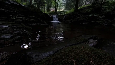 Summer stream Stock Footage 112338480