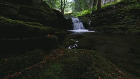 Summer stream Stock Footage 112338841