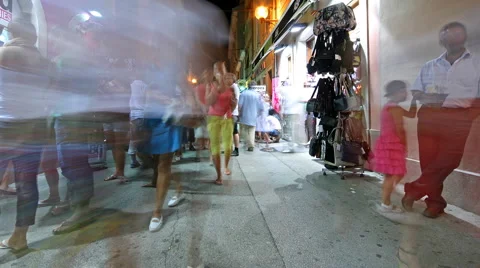 Summer street Video stock 880438