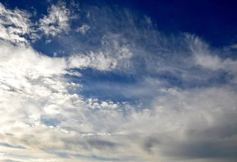 Summer stripes cloud Stock Photos