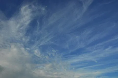 Summer stripes cloud Stock Photos