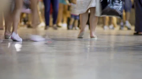 Summer stroll the streets Stock Footage 25891856