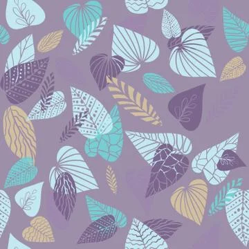 Summer stylized pattern Stock Illustration