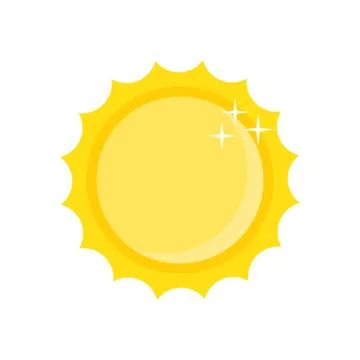 Summer sun Icon. Stock Illustration