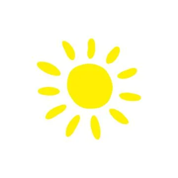 Summer, sun icon Stock Illustration