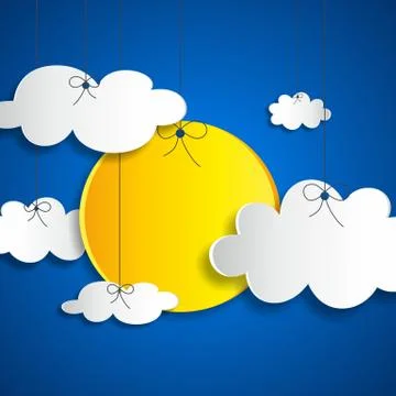 Summer sun Stock Illustration